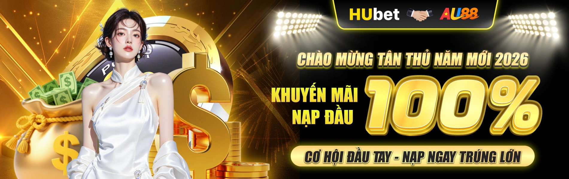 Banner giới thiệu thương hiệu Hubet